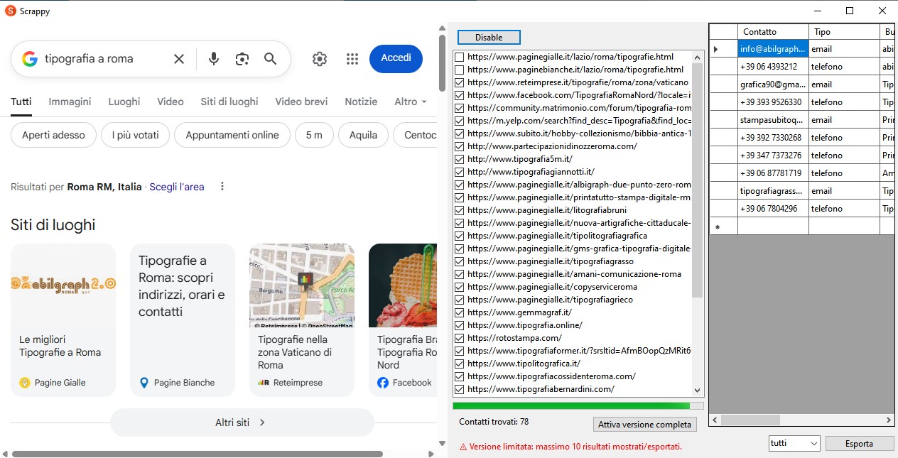 Trovare nuovi clienti (aziende)